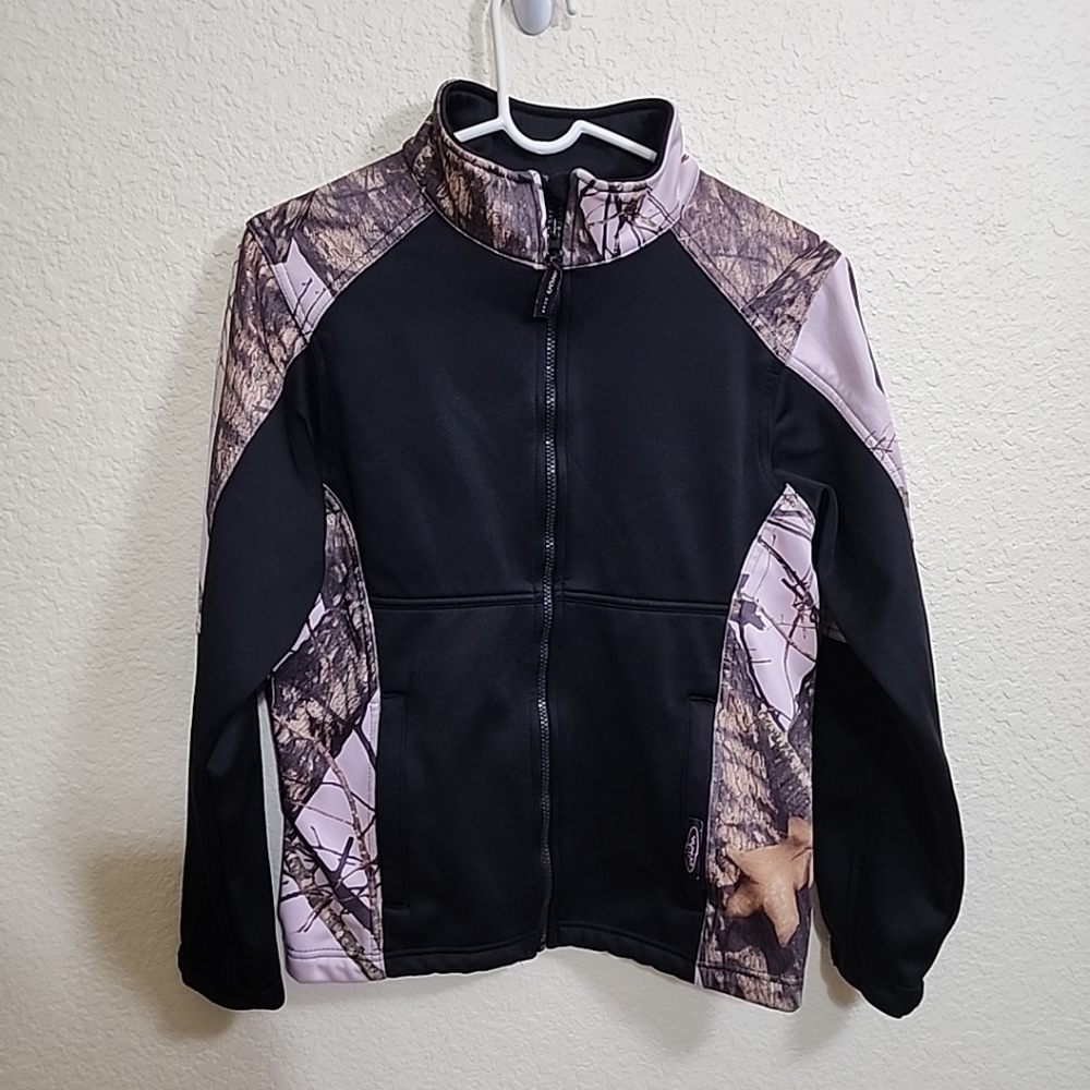 Womens Yukon Gear Mossy Oak Small Zip Up Jacket